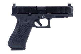 This full-size 9mm pistol features a Trijiocn RMR compatible slide.